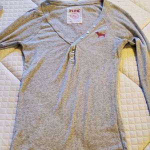 Pink long sleeve shirt